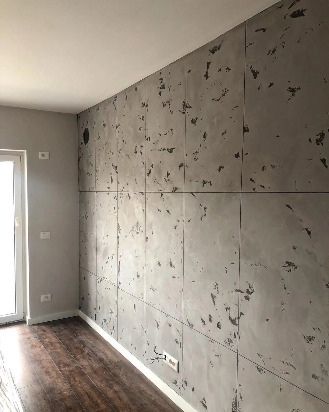 Marmorino panel detay